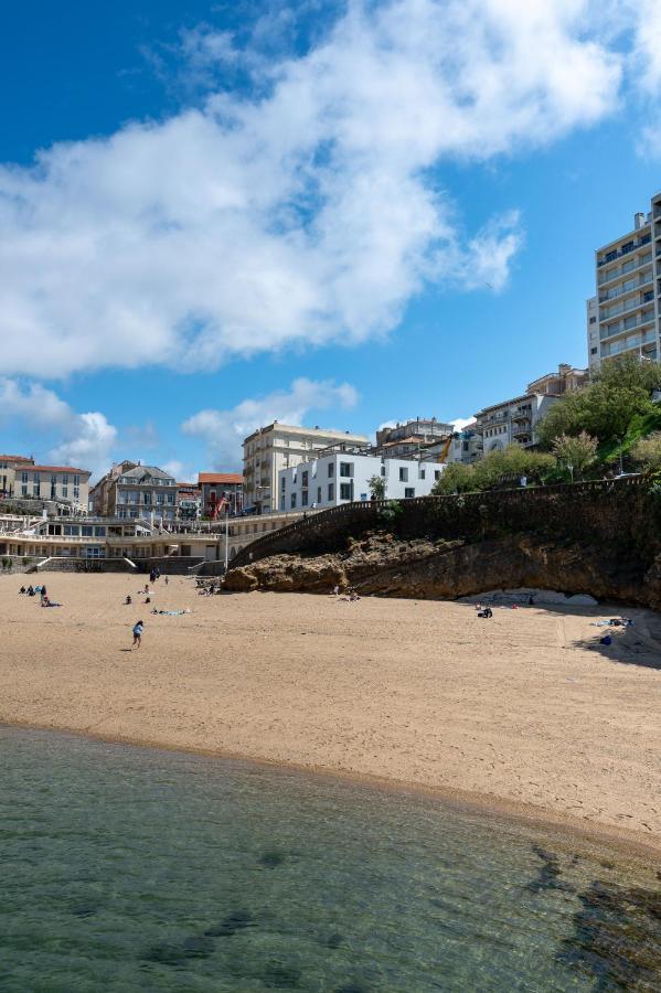 Hotel De La Plage Biarritz Eksteriør bilde