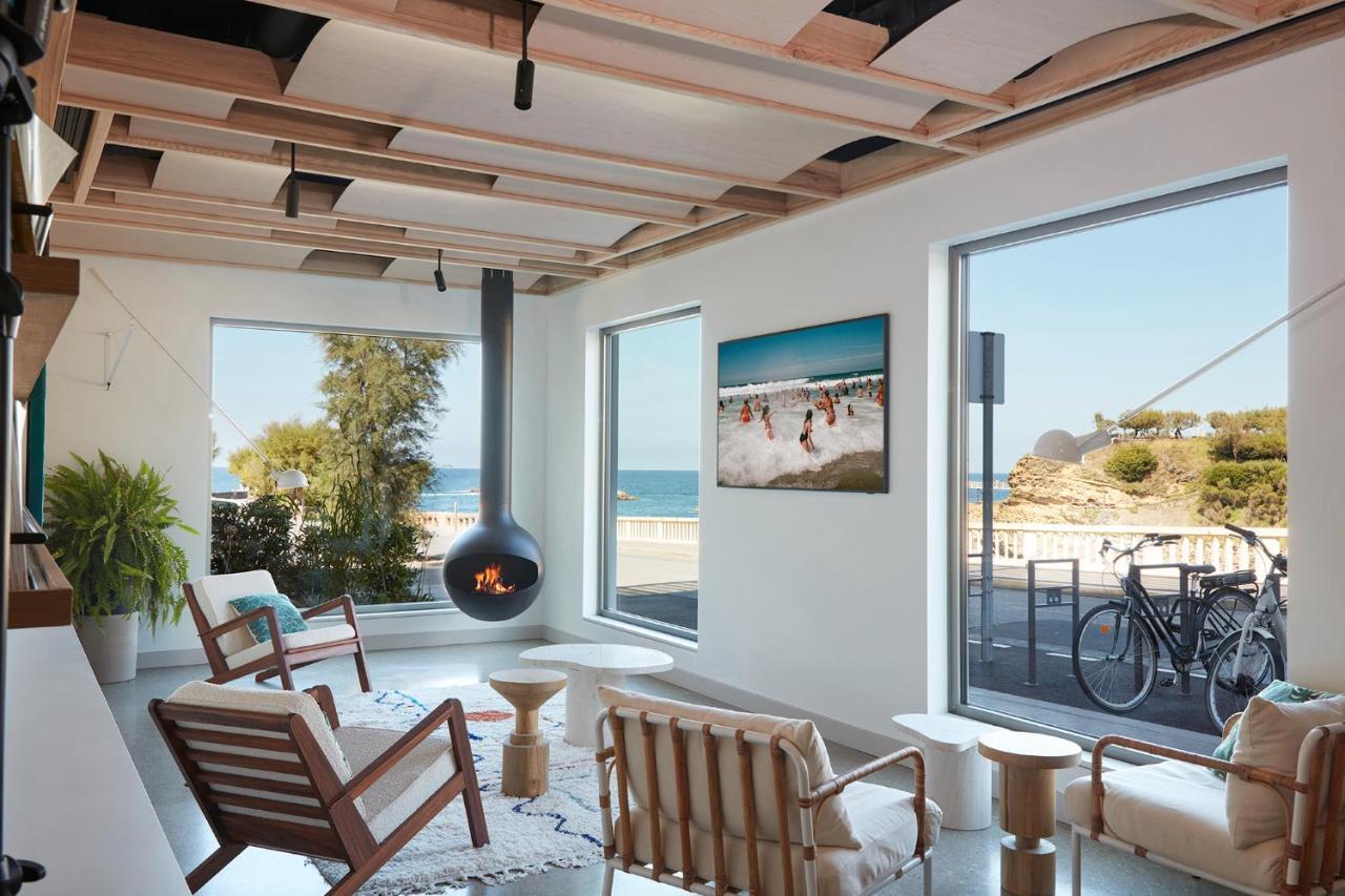 Hotel De La Plage Biarritz Eksteriør bilde