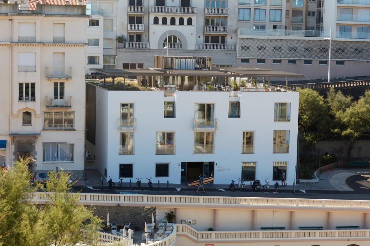 Hotel De La Plage Biarritz Eksteriør bilde