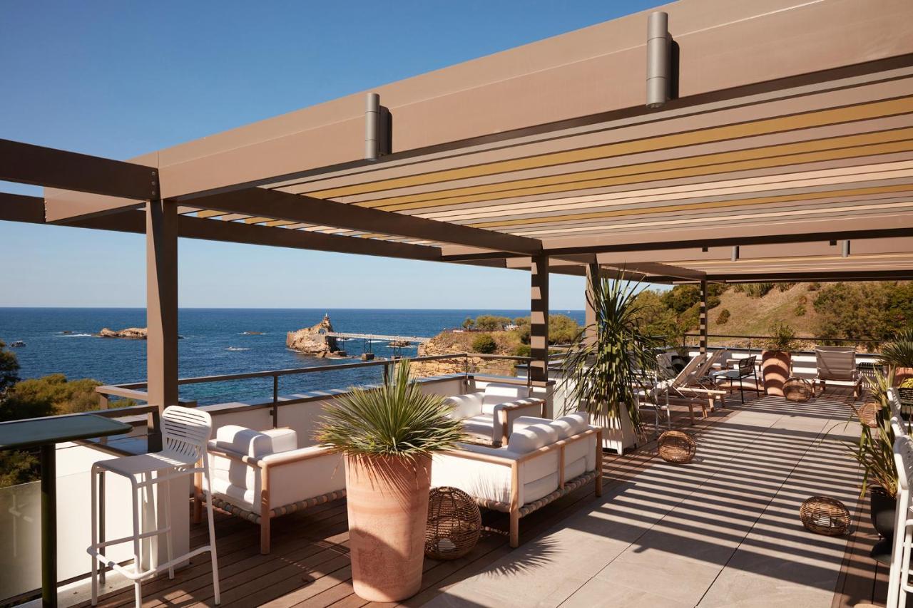 Hotel De La Plage Biarritz Eksteriør bilde