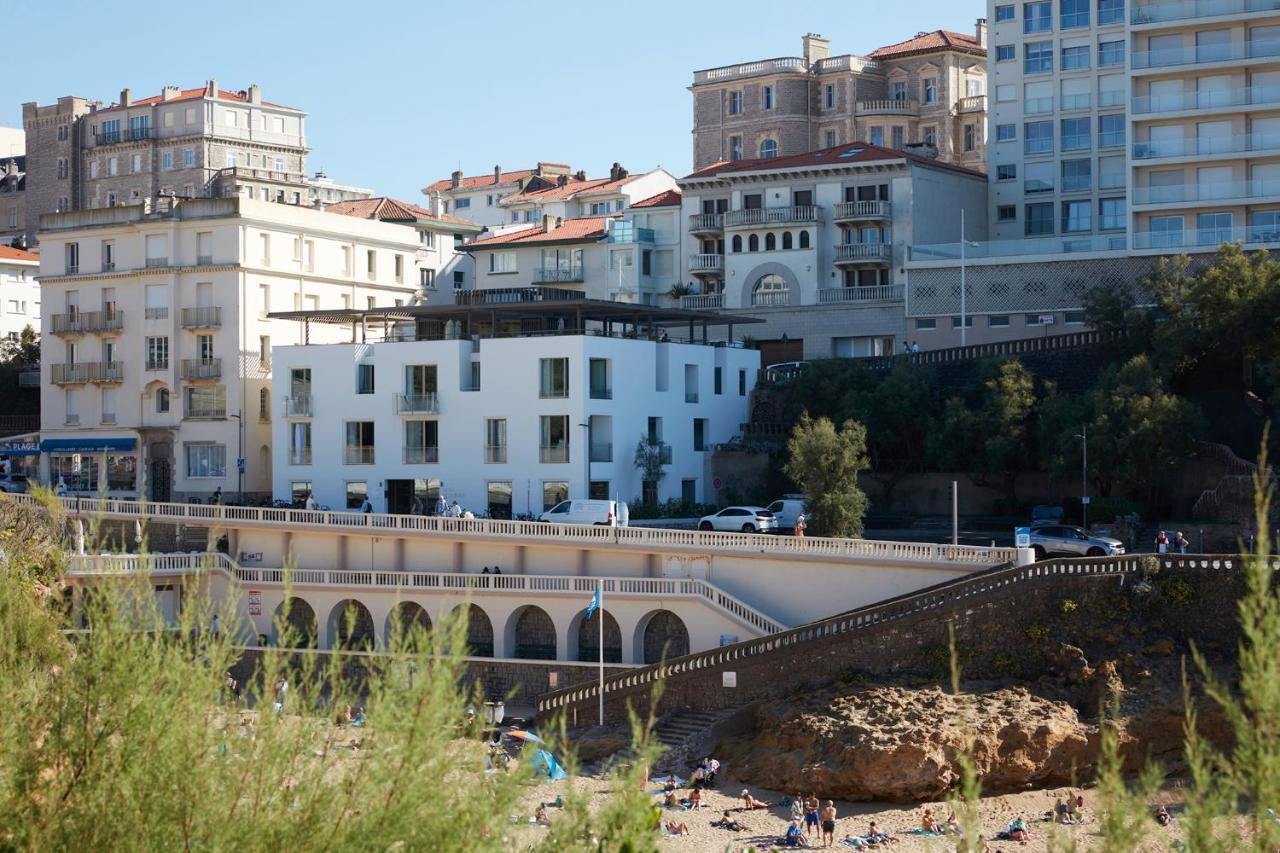 Hotel De La Plage Biarritz Eksteriør bilde