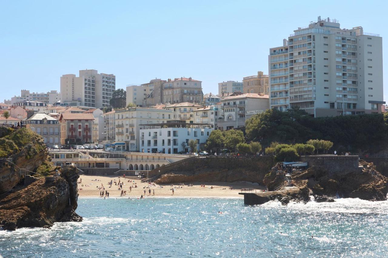 Hotel De La Plage Biarritz Eksteriør bilde