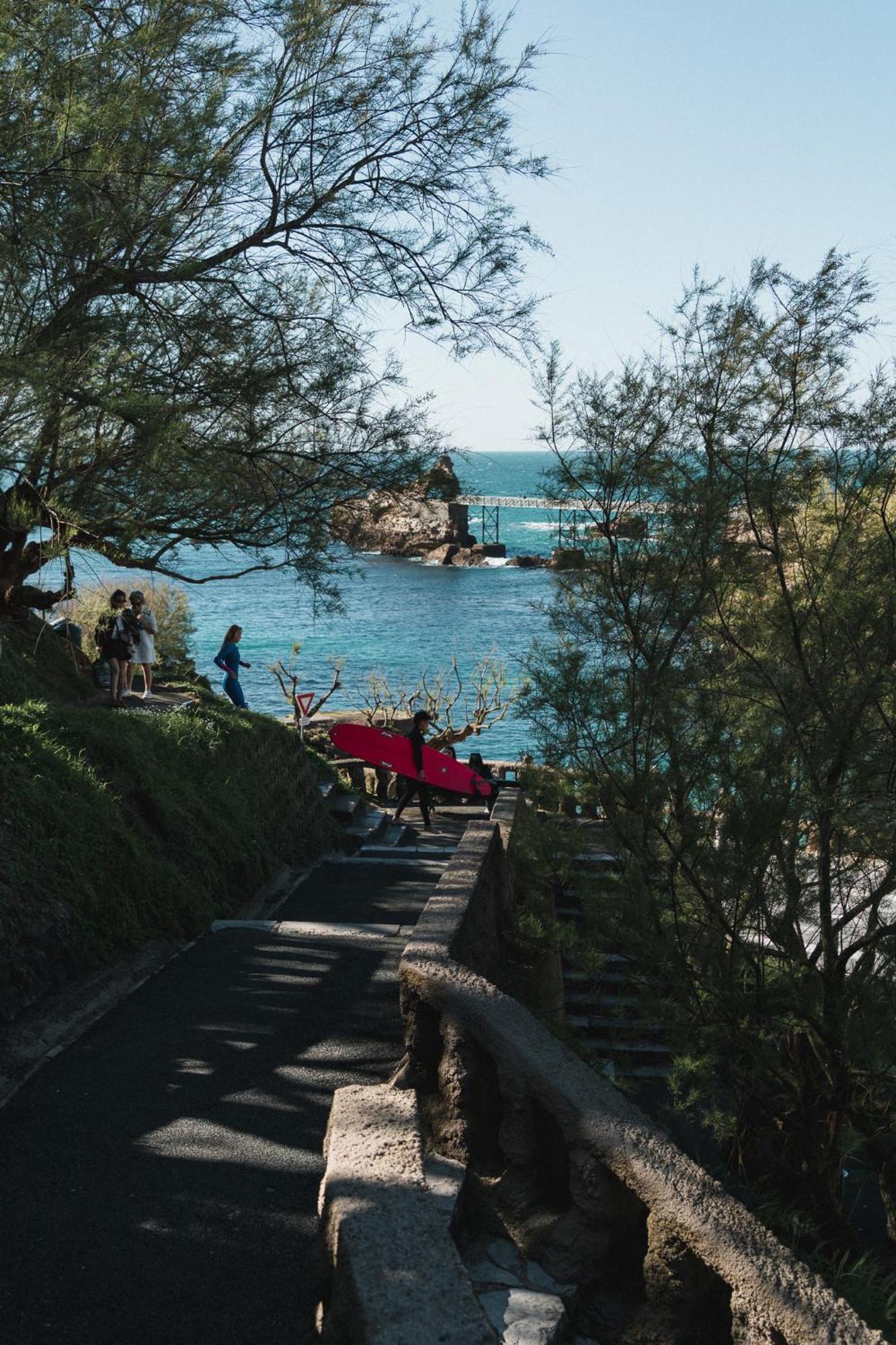 Hotel De La Plage Biarritz Eksteriør bilde