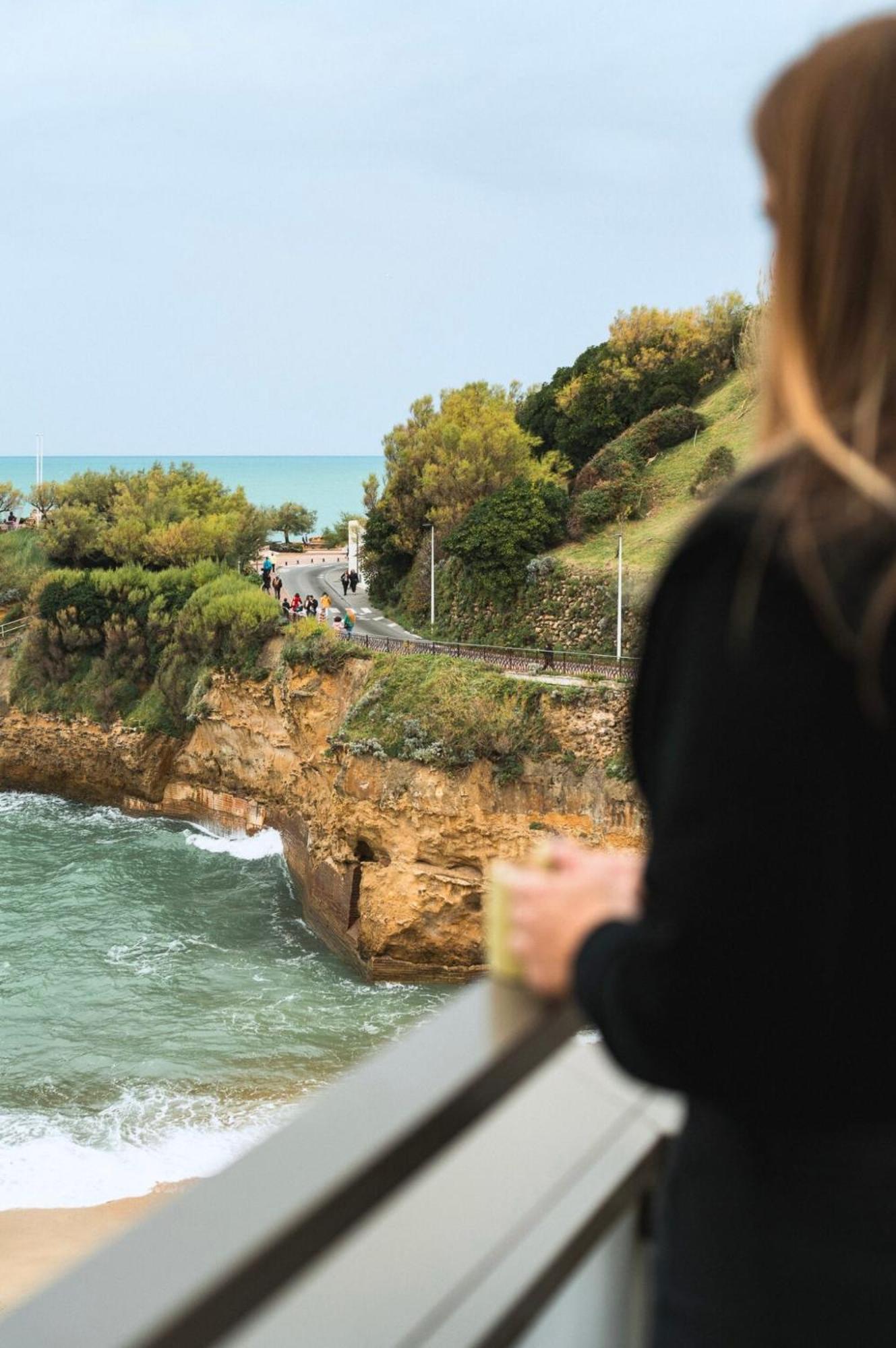 Hotel De La Plage Biarritz Eksteriør bilde