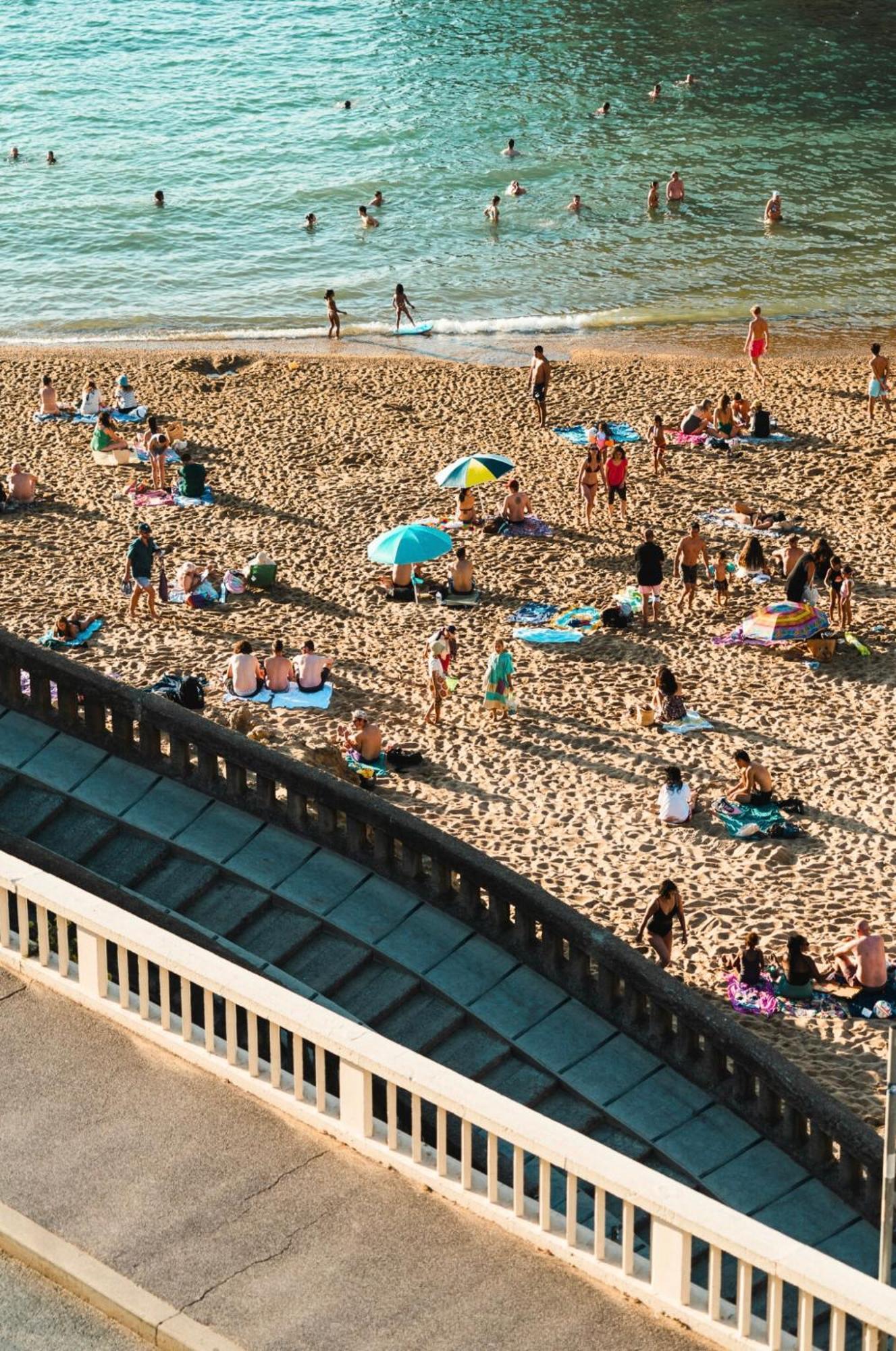 Hotel De La Plage Biarritz Eksteriør bilde