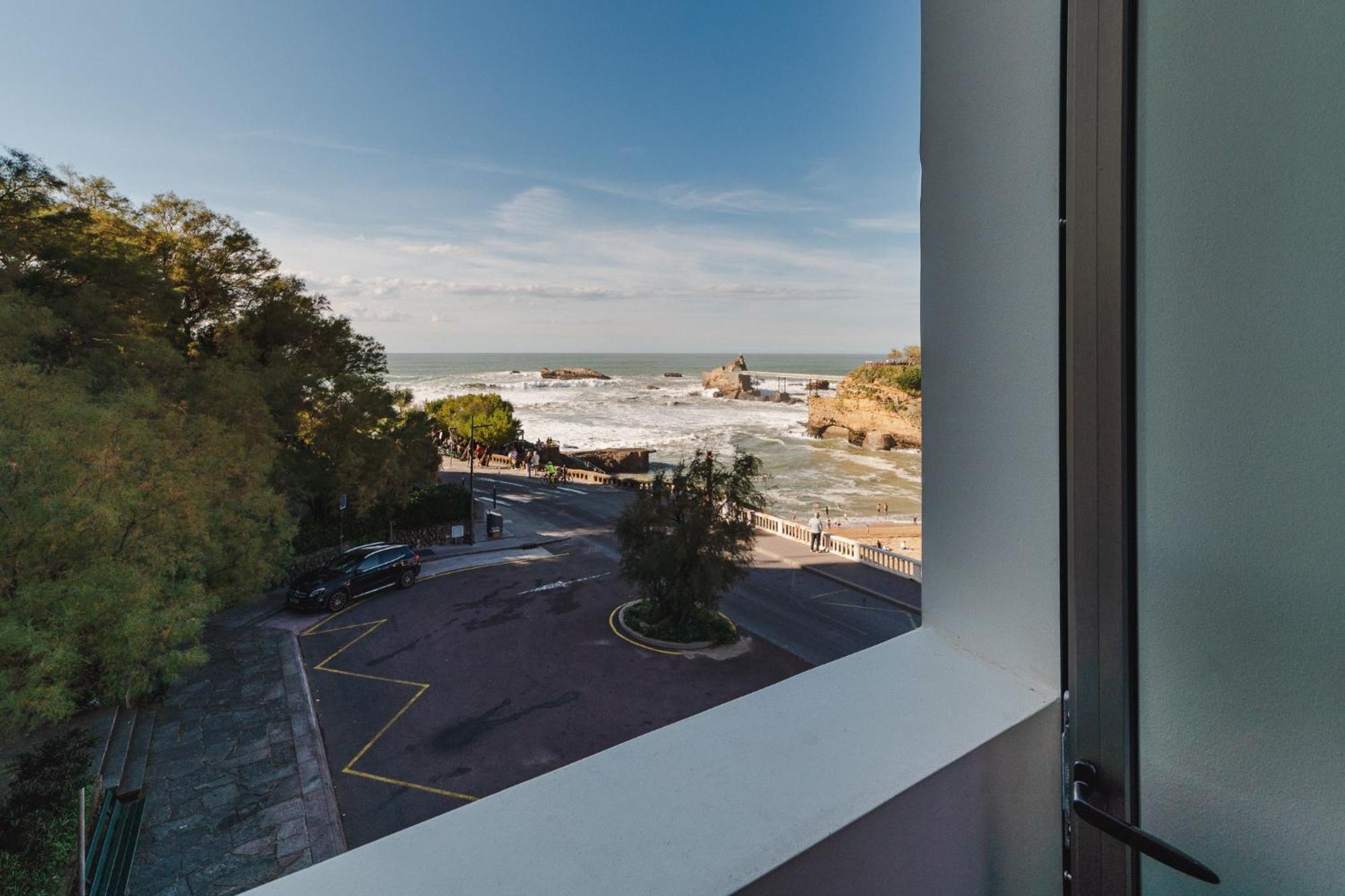Hotel De La Plage Biarritz Eksteriør bilde
