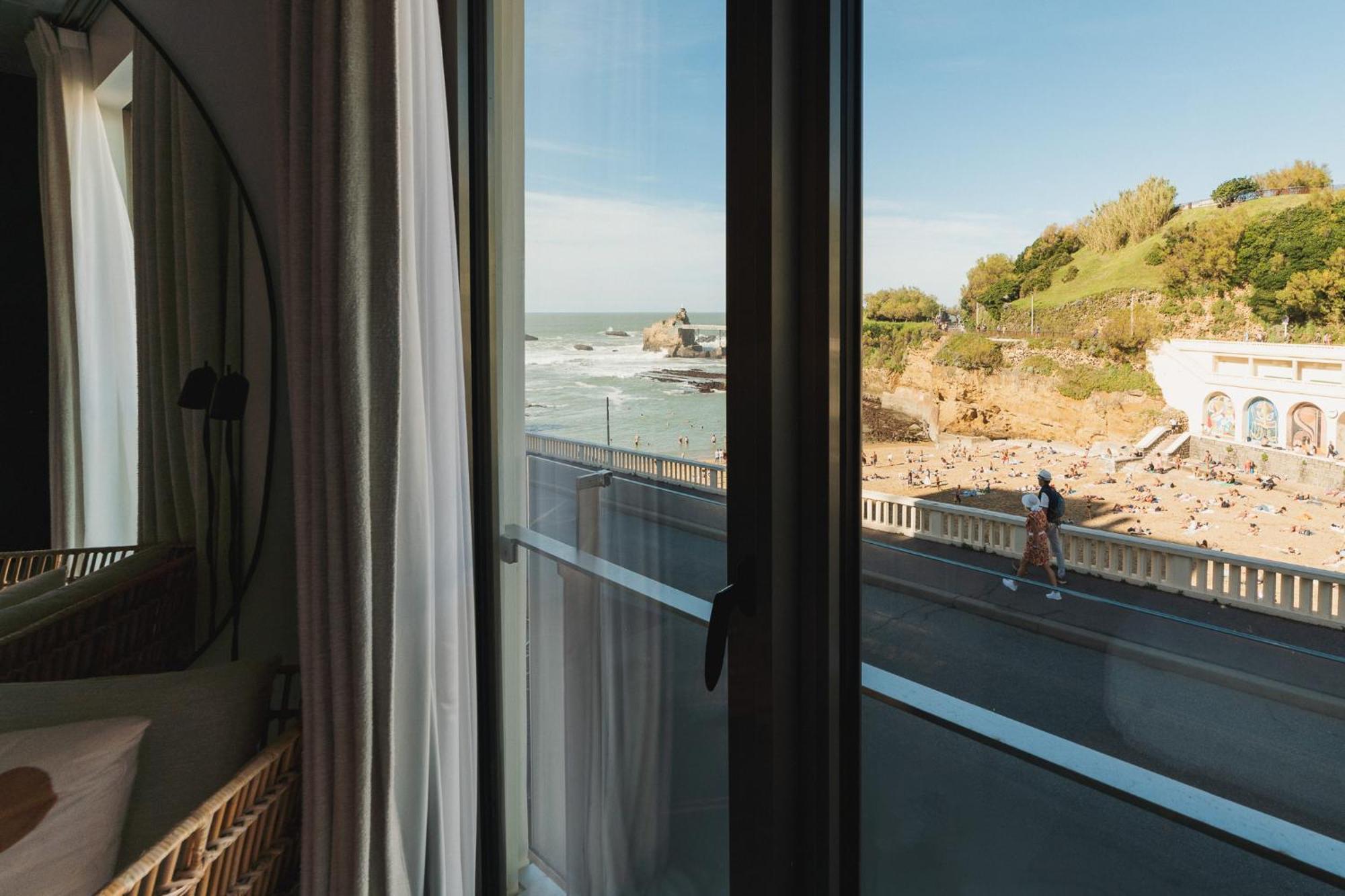 Hotel De La Plage Biarritz Eksteriør bilde